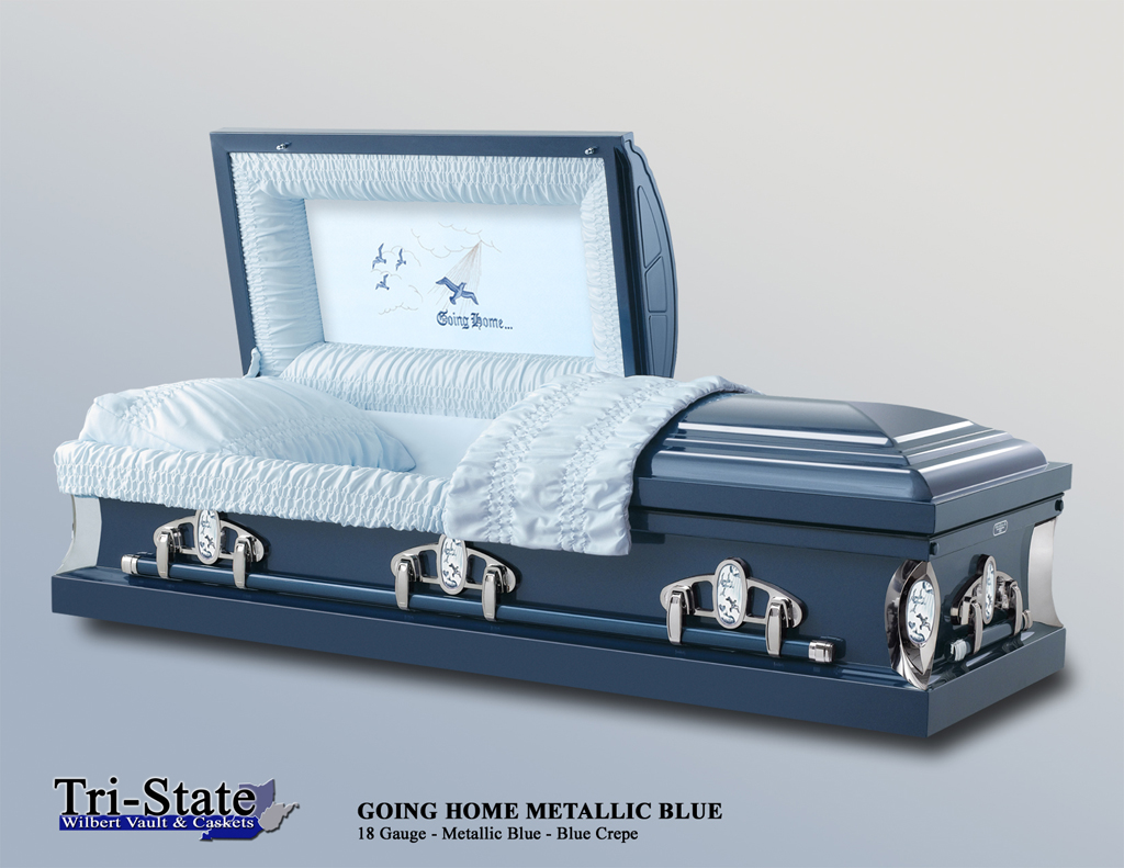 Going Home Metallic Blue